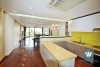 Lake view 3 bedroom apartment for rent in Yen Phu st, Tay Ho district.